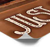 Lesekenne Dackel Poster (Ecke)