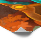 Lesekirrel Poster (Ecke)