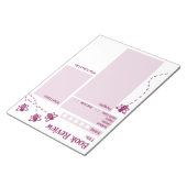 Lesekontroller Notizblock (angewinkelt)