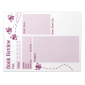 Lesekontroller Notizblock (Vorderseite)