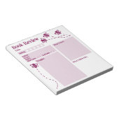 Lesekontroller Notizblock (angewinkelt)