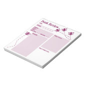 Lesekontroller Notizblock (Rotiert)