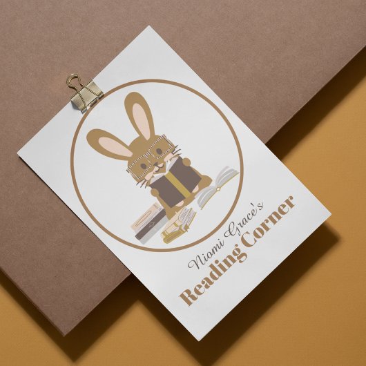 Lesekorner Tiertheaternook Poster