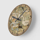 Leselampe Runde Wanduhr (Winkel)