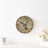 Leselampe Runde Wanduhr (Zuhause)