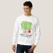 Leselhrer sweatshirt (Vorne ganz)