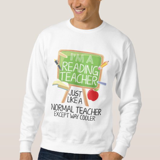Leselhrer sweatshirt (Vorderseite)