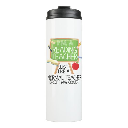 Leselhrer thermosbecher (Vorderseite)
