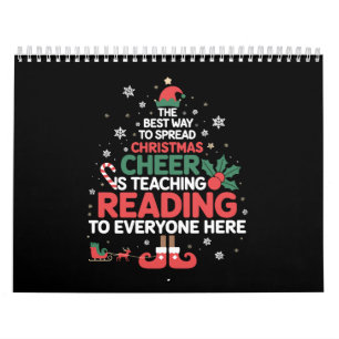 Leselhrer Weihnachtself Xmas Freude  Kalender