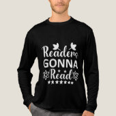 Leseliebhaber Tri-Blend Shirt (Vorderseite)