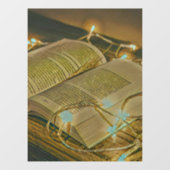 Leseliebte Geschenke für Bibliothekare Fensteraufkleber (Blatt)