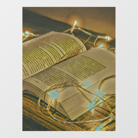 Leseliebte Geschenke für Bibliothekare Fensteraufkleber (Blatt)