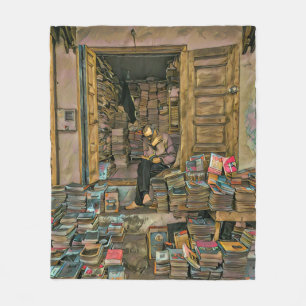 Leseliebte Geschenke für Bibliothekare Fleecedecke