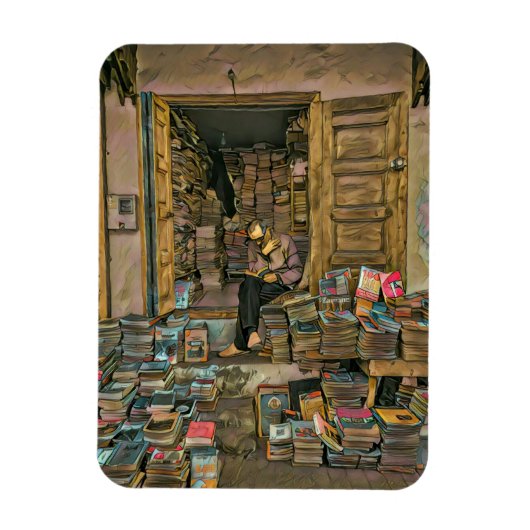 Leseliebte Geschenke für Bibliothekare Magnet (Vertikal)