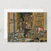 Leseliebte Geschenke für Bibliothekare Postkarte (Vorne/Hinten)