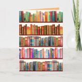 Leselogkarte links feiertagskarte (Vorderseite)