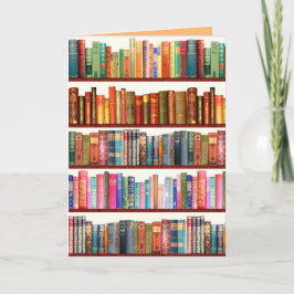 Leselogkarte links feiertagskarte