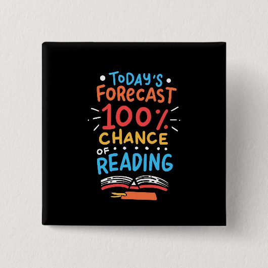 Lesen - 100% Chance auf Lesen Button (Vorderseite)