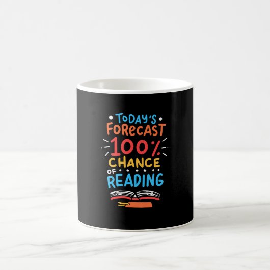 Lesen - 100% Chance auf Lesen Kaffeetasse (Mittel)