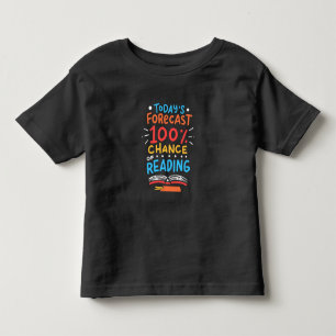 Lesen - 100% Chance auf Lesen Kleinkind T-shirt