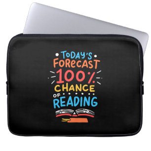 Lesen - 100% Chance auf Lesen Laptopschutzhülle