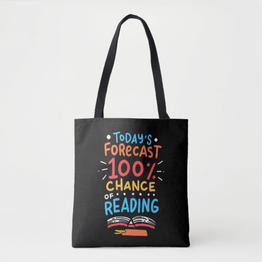 Lesen - 100% Chance auf Lesen Tasche (Vorderseite)