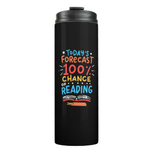 Lesen - 100% Chance auf Lesen Thermosbecher