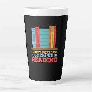 Lesen - 100% Chance zum Lesen eines lustigen Buche Milchtasse