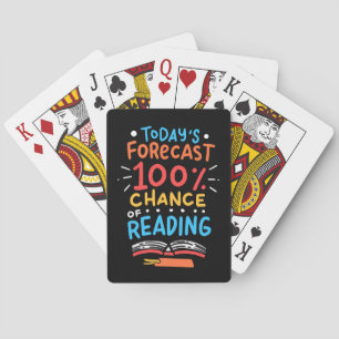 Lesen - 100% Chance zum Lesen Spielkarten