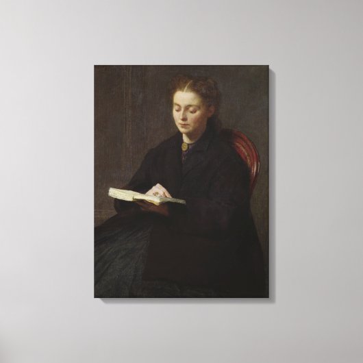 Lesen, 1863 leinwanddruck (Vorderseite)