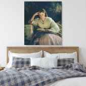 Lesen, 1863 leinwanddruck (Insitu (Schlafzimmer))