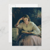 Lesen, 1863 postkarte (Vorne/Hinten)