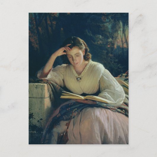 Lesen, 1863 postkarte (Vorderseite)