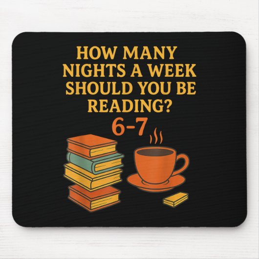 Lesen 67 Meme Englischlehrer Lustig 6 7 Buch Lieb Mousepad (Vorne)