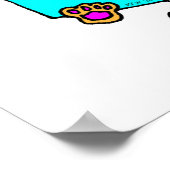 Lesen, alle Coolen Katzen machen es Poster (Ecke)