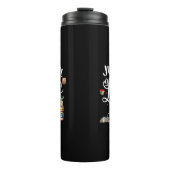 Lesen am Weltbuchtag Thermosbecher (Vorderseite)