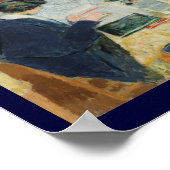 Lesen an der Bedenseite Poster (Ecke)