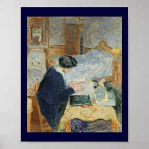 Lesen an der Bedenseite Poster