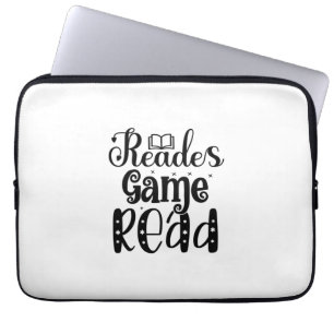 Lesen Art Reades Spiel Lesen Laptopschutzhülle