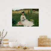 Lesen | Berthe Morisot Poster (Küche)