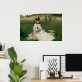 Lesen | Berthe Morisot Poster (Heimbüro)