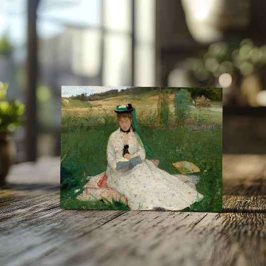 Lesen | Berthe Morisot Postkarte