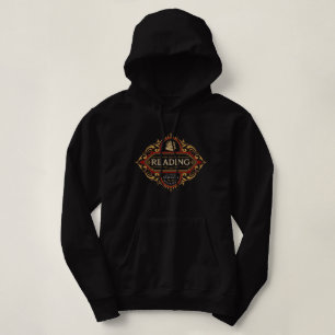 Lesen beschädigt Unwissenheit GoldRot Nostalgische Hoodie