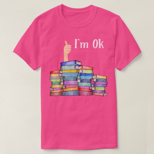 Lesen Buchliebhaber Ich bin Ok National Book Lover T-Shirt (Design vorne)