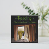 Lesen, das Abenteuer geht weiter (Stehend Vorderseite)
