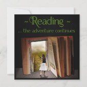 Lesen, das Abenteuer geht weiter (Vorderseite)