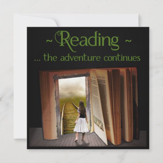 Lesen, das Abenteuer geht weiter (Vorderseite)