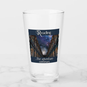 Lesen, das Abenteuer geht weiter Glas
