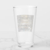 Lesen, das Abenteuer geht weiter Glas (Rückseite)