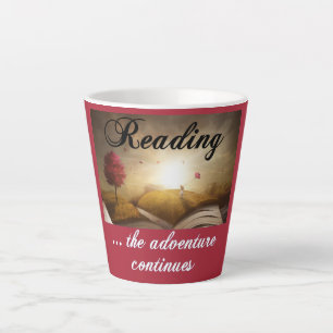 Lesen, das Abenteuer geht weiter Milchtasse